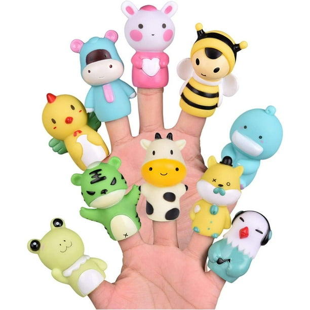 Childrens Fairy Tale Toy Finger Puppets Hand Made Party Bag Stocking Fillers 3+
